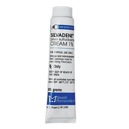 Picture of Silvadene® Silver Sulfadiazine 1% Cream Tube 85 Gram61570013185