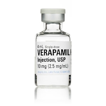 Picture of Verapamil HCl, Preservative Free 2.5 mg / mL Injection Single Dose Vial 4 mL1015130