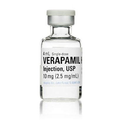 Picture of Verapamil HCl, Preservative Free 2.5 mg / mL Injection Single Dose Vial 4 mL1015130
