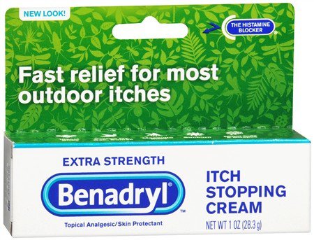 Picture of Itch Relief Benadryl® 1% Strength Cream 1 oz. Tube00501320001