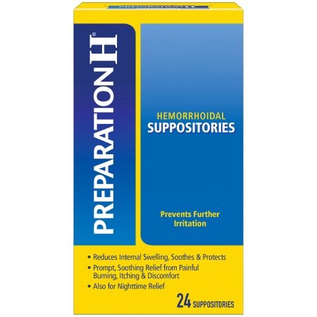 Picture of Hemorrhoid Relief Preparation H® Rectal Suppository 24 per Box00573288320