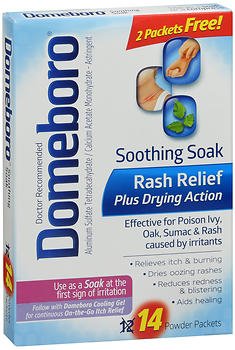 Picture of Itch Relief Domeboro® 0.5% Strength Powder 2.2 Gram Individual Packet85707400177