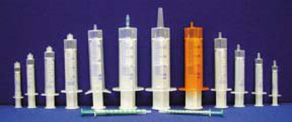 Picture of General Purpose Syringe Airtite Norm-Ject 3 mL Individual Pack Luer Lock Tip Without Safety1481727