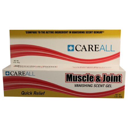 Picture of Topical Pain Relief CareAll® Muscle and Joint 2.5% Strength Menthol Topical Gel 3 oz.MJG3
