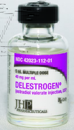 Picture of Delestrogen® Estradiol Valerate 20 mg / mL Injection Vial 5 mL42023011101