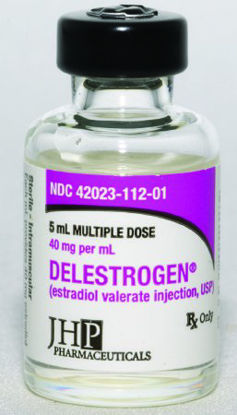 Picture of Delestrogen® Estradiol Valerate 20 mg / mL Injection Vial 5 mL42023011101