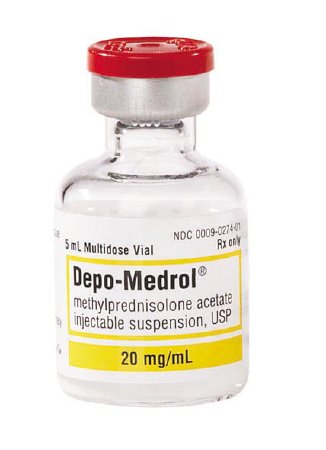 Picture of Depo-Medrol® Methylprednisolone Acetate 20 mg / mL Injection Vial 5 mL00009027401