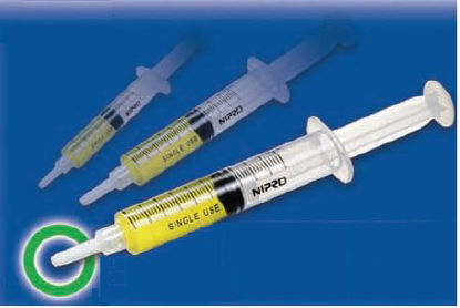 Picture of Syringe with Hypodermic Needle Nipro® 10 mL 20 Gauge 1-1/2 Inch Detachable Needle Without SafetyJD+10L2038-WEI