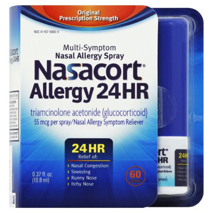 Picture of Allergy Relief Nasacort® Allergy 24 Hr 55 mcg Strength Nasal Spray 60 Spray41167058003