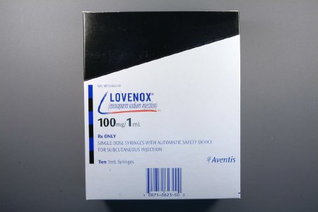 Picture of Lovenox® Enoxaparin Sodium, Preservative Free 100 mg / mL Injection Prefilled Syringe 1 mL00075062300