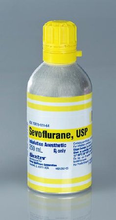 Picture of Sevoflurane Liquid Bottle 250 mL10019065364