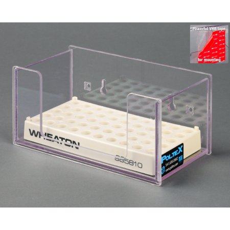 Picture of Tube Rack Hood Mount 4-1/2 X 8 Inch For Cryovial RacksHOODRCK8W-T