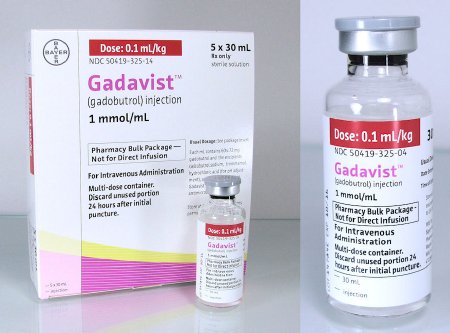 Picture of Gadavist™ Gadobutrol 1 mmol / mL Injection Pharmacy Bulk Vial 30 mL50419032514
