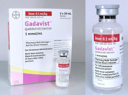 Picture of Gadavist™ Gadobutrol 1 mmol / mL Injection Pharmacy Bulk Vial 30 mL50419032514