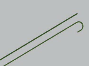 Picture of Fixed-Core Wire Guide PTFE-Coated Stainless Steel, 0.38 Inch Diameter, 145 cm Length, 6 cm Taper Length, 2.5 cm Floppy Tip Length, 3 mm Tip Curved Radius, Safe-T-J® TipG00541