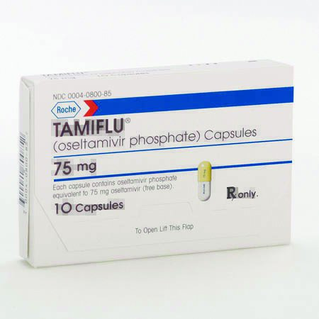 Picture of Tamiflu® Oseltamivir Phosphate 75 mg Capsule Blister Pack 10 Capsules00004080085