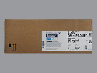 Picture of Omnipaque® 240 Iohexol 240 mg / mL Injection +PlusPak Polymer Bottle 200 mL00407141235