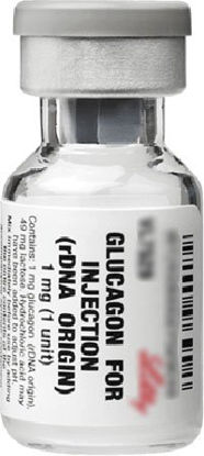 Picture of GlucaGen® Diagnostic Glucagon, Human Recombinant 1 mg Injection Vial 10 Vials00597005345