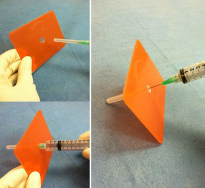 Picture of CARD, SAFETY SYRINGE GUARD-IT STR 3"X4" (100/CS)2280