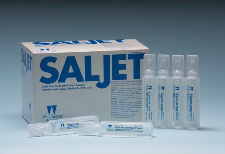 Picture of Saljet® Sterile Saline Solution Sodium Chloride, Preservative Free 0.9% Solution Unit Dose Vial 30 mL64938-009-001