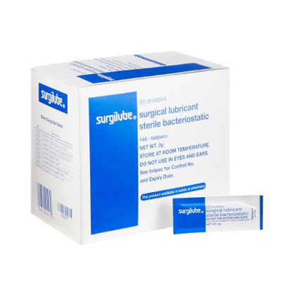 Picture of Lubricating Jelly - Carbomer free Surgilube® 3 Gram Individual Packet Sterile281020543