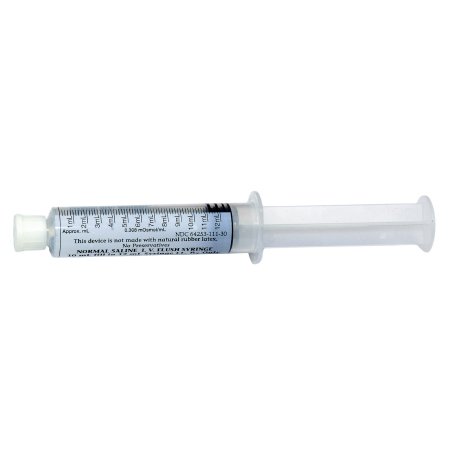 Picture of IV Flush Solution Sodium Chloride, Preservative Free 0.9% Injection Prefilled Syringe 10 mL Fill in 12 mLMIS-1130