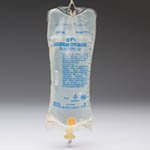Picture of Replacement Preparation Sodium Chloride, Preservative Free 0.9% IV Solution Flexible Bag 1,000 mL798309