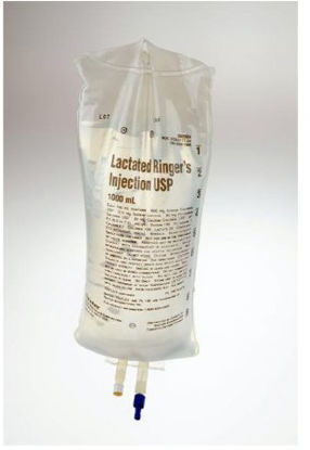 Picture of Replacement Preparation Lactated Ringer's Solution IV Solution Flexible Bag 1,000 mL2B2324X