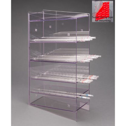 Picture of Pipette Holder 5 Pocket, 5 X 11-1/3 X 18-3/4 Inch For Serological PipettesPGSERPIP5-T