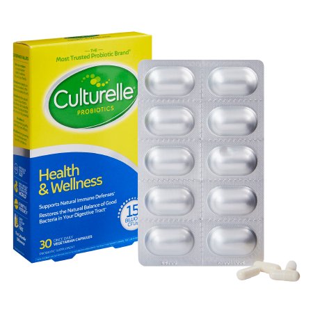 Picture of Probiotic Dietary Supplement Culturelle® 30 per Bottle Capsule49100036374