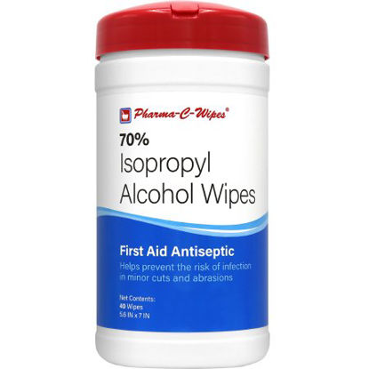 Picture of Antiseptic Skin Wipe Pharma-C-Wipes® Towelette Canister200736