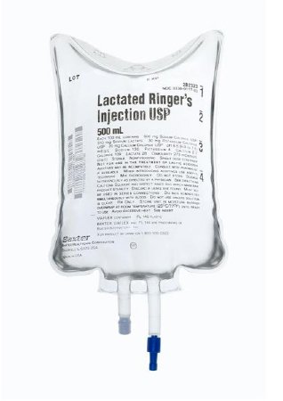 Picture of Replacement Preparation Lactated Ringer's Solution IV Solution Flexible Bag 500 mL2B2323Q