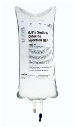 Picture of Replacement Preparation Sodium Chloride 0.9% IV Solution Flexible Bag 1,000 mLUE1324D