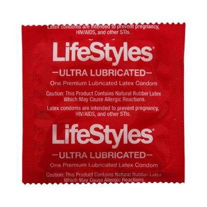 Picture of Condom Lifestyles® Original Lubricated One Size Fits Most 1,000 to 1,008 per Case5800