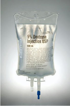 Picture of Caloric Agent Dextrose / Water 5% IV Solution Flexible Bag 500 mL2B0063Q