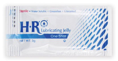 Picture of Lubricating Jelly HR® One Shot® 3 Gram Individual Packet Sterile207