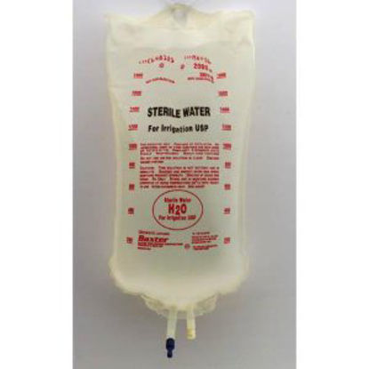 Picture of Irrigation Solution Sterile Water for Irrigation Not for Injection Flexible Bag 1,000 mL2B7114X