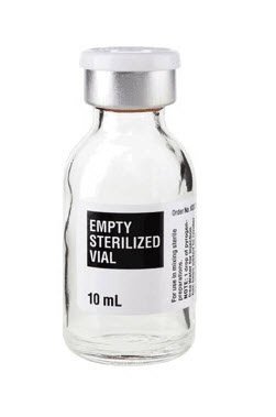 Picture of Empty Vial 10 mL, Glass Flip-Top Vial, Sterile00409581611