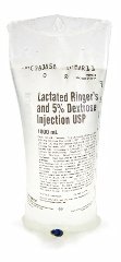 Picture of Caloric Agent Dextrose / Lactated Ringer's Solution 5% IV Solution Flexible Bag 1,000 mL2B2074X