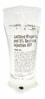 Picture of Caloric Agent Dextrose / Lactated Ringer's Solution 5% IV Solution Flexible Bag 1,000 mL2B2074X