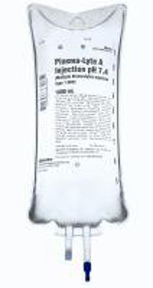 Picture of Plasma-Lyte A pH 7.4 Replacement Preparation Sodium Chloride / Sodium Gluconate / Sodium Acetate / Potassium Chloride / Magnesium Chloride IV Solution Flexible Bag 1,000 mL2B2544X