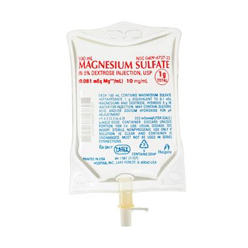 Picture of Anticonvulsant Magnesium Sulfate / Dextrose, Preservative Free 10 mg / mL - 5% Injection Flexible Bag 100 mL00409672723