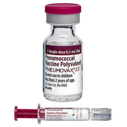 Picture of Pneumovax® 23 Pneumonia Vaccine Adults 50 Years of Age and Older Pneumococcal 23 Vaccine Polyvalent 25 mcg / 0.5 mL Injection Prefilled Syringe 0.5 mL00006483703