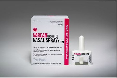 Picture of Narcan® Naloxone HCl 4 mg Spray Bottle 0.1 mL69547035302