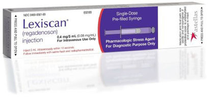 Picture of Lexiscan® Regadenoson 0.08MG/ML 5ML Injection Prefilled Syringe 5 mL00469650189
