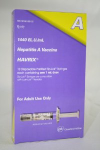 Picture of HAVRIX® Hepatitis A Vaccine Adult 1440 Unit / mL Injection Prefilled Syringe 1 mL58160082652