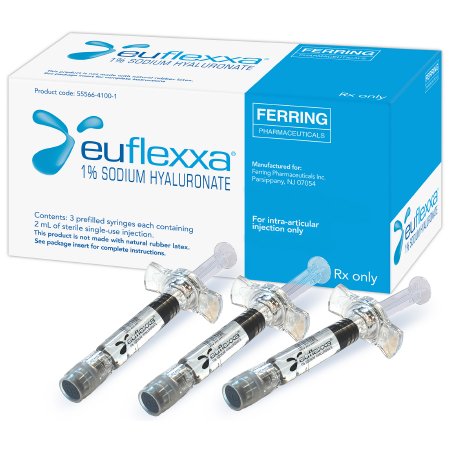 Picture of Euflexxa® Sodium Hyaluronate 10 mg / mL Injection Prefilled Syringe 2 mL55566410001