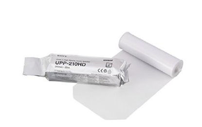 Picture of Media Paper Sony 25mm X 210 mm WhiteUPP-210HD-