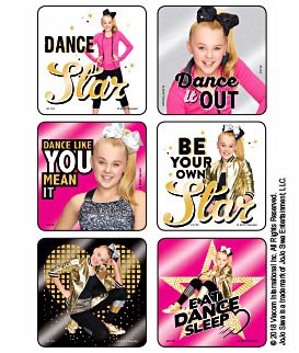 Picture of Kids Love Stickers® 100 per Unit JoJo Siwa StickerVL143