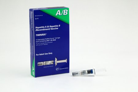 Picture of Twinrix® Hepatitis A and Hepatitis B Vaccine Adult, 18 Years of Age and Older 720 Unit - 20 mcg / mL Injection Prefilled Syringe 1 mL58160081552